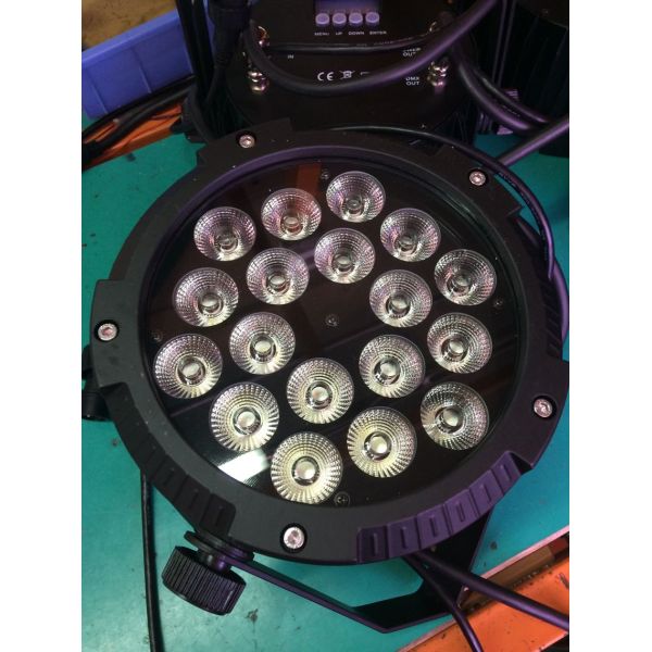 этап приведенный равенства Полно-цвета на открытом воздухе освещает с управлением голоса ДМС512/самоходный