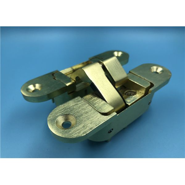 Шарниры двери шкафа латунного финиша сатинировки сверхмощные/невидимые шарниры двери