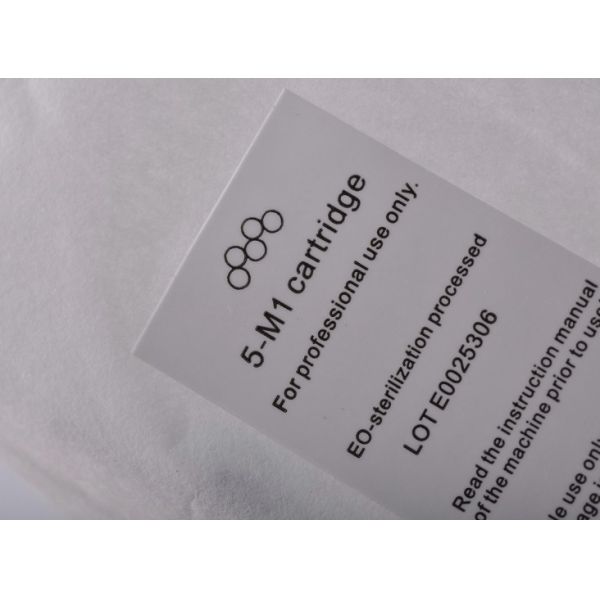 Transparent Disposable Permanent Makeup Needles With Caps For Eyebrow