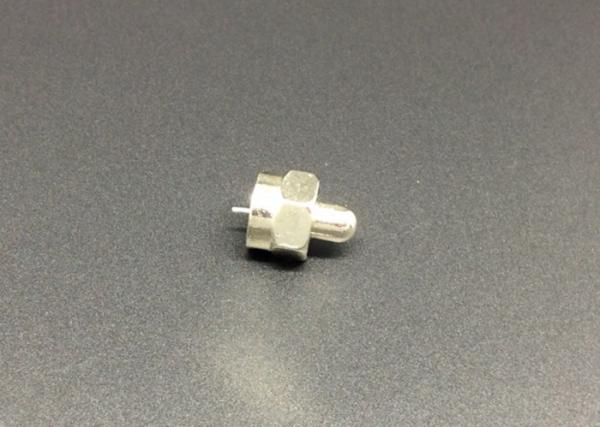 Terminal masculino da carga do conector de cabo coaxial CATV de F 75OHM impermeável