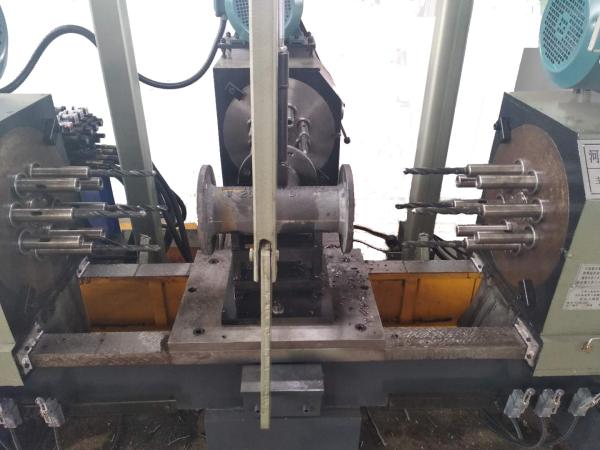 Valve Three Sided Automatic Drilling And Tapping Machine Multi Hole PLC