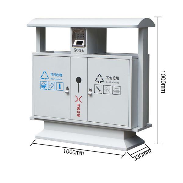 Outdoor Garbage Bin Waste Bin Metal Fabricator Stainless Steel Garbage Bin Lid Waste
