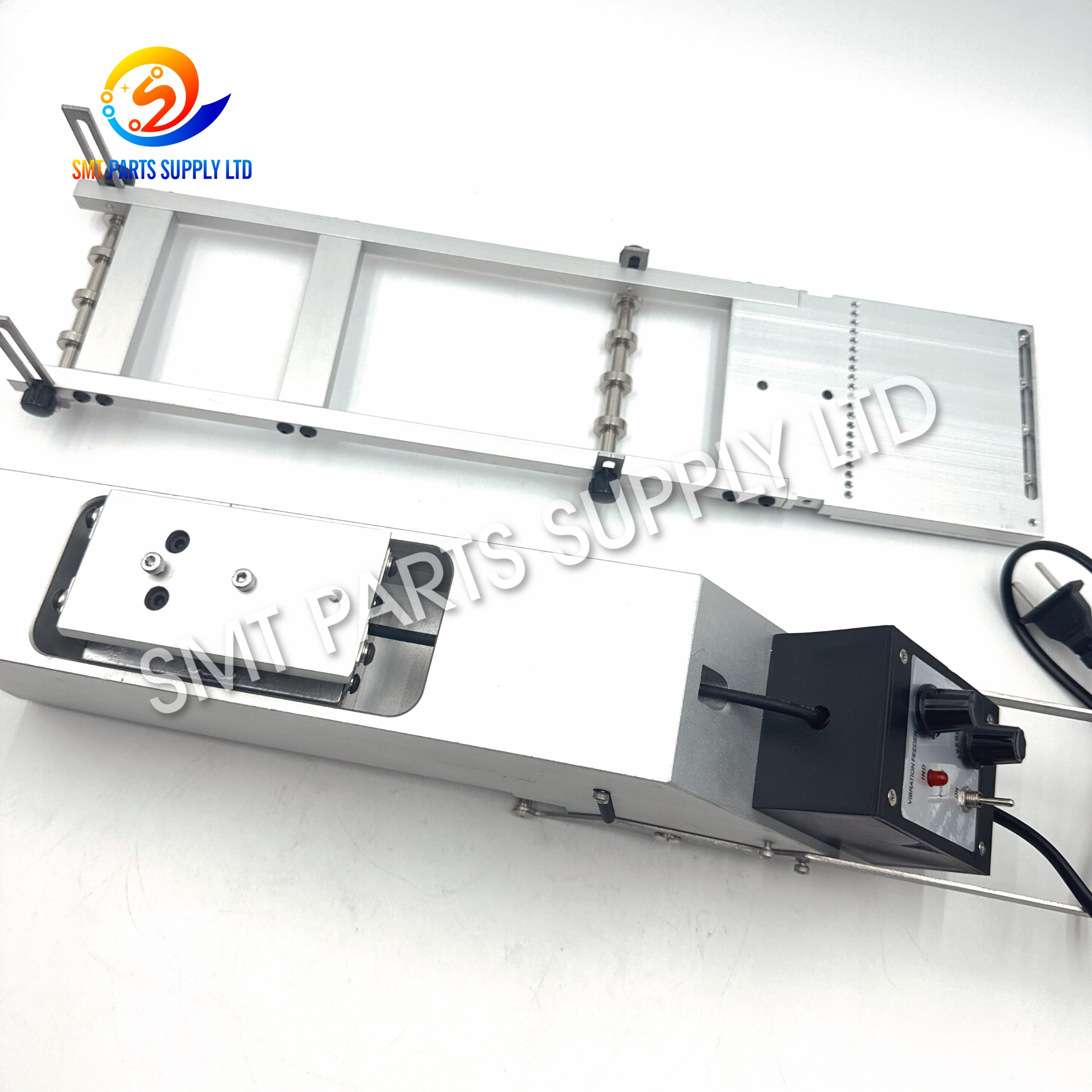 JUKI RS-1 Compatible Four-Line Vibratory Stick Feeder with Adjustable Vibration for SMT Tube Feeding