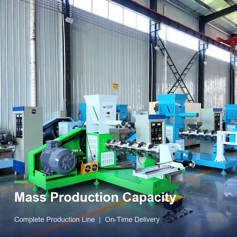 Aquaculture Feed Extrusion Line DGP120 Shrimp Fish Pellet Machine For Commercial Feed Factory With Stable Output
