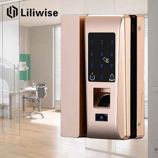 Отпечаток пальцев 188мм * 111мм пароля поддержки замка умной квартиры стеклянный