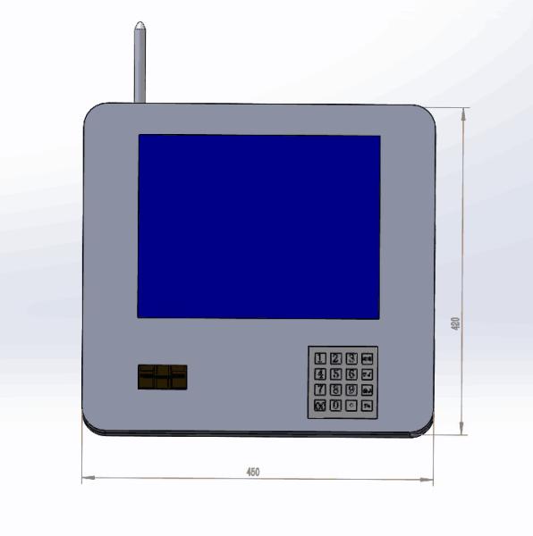 Smart Wall Mounted Kiosk With Bank Cards And Cash Payment Solutions