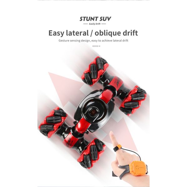 Watch Remote Control Deformation Off-Road Vehicle Drift Climbing Car with USB Cable