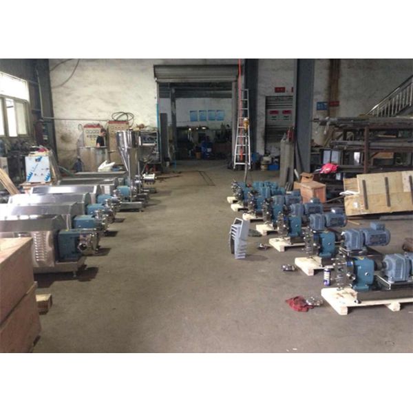 Насос ротора лепестка переменной скорости санитарный, насос переноса качества еды жидкостный