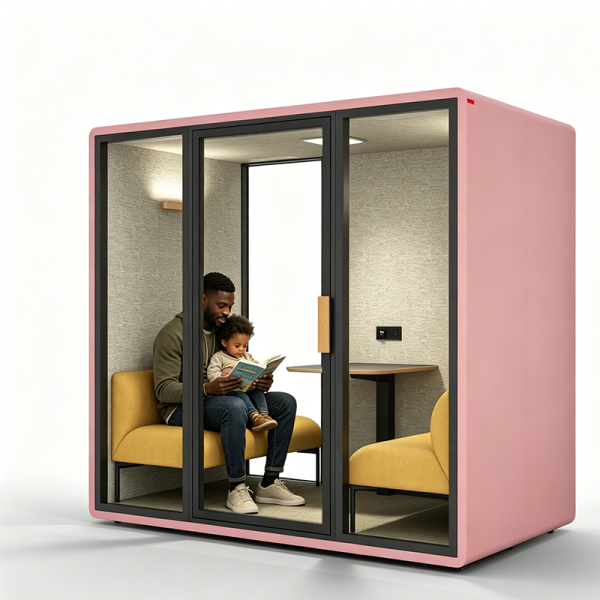 Commercial Soundproof Meeting Pods Acoustic Enclosure For Workspaces Office