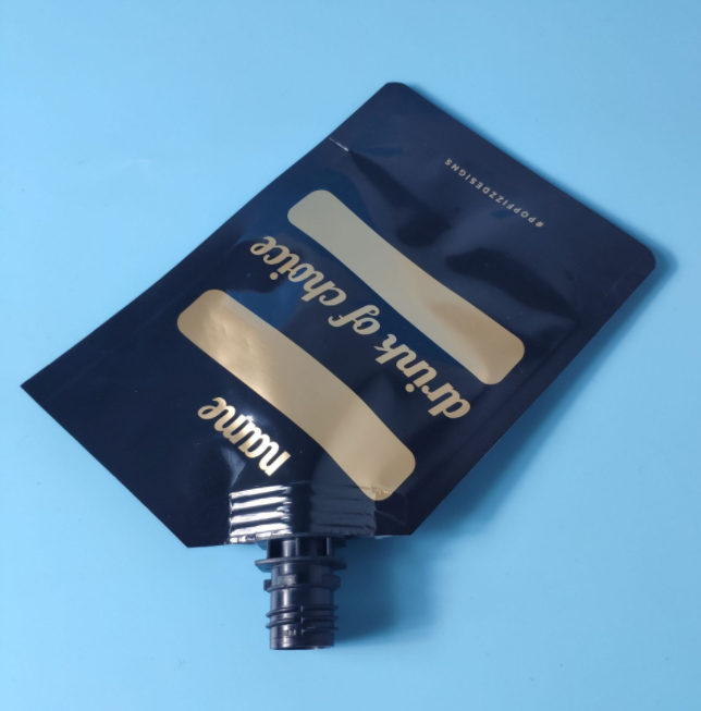 Изготовленный на заказ Gravure художественного произведения печатая жидкостную упаковывая сумку мешка с соплом 200 микронов