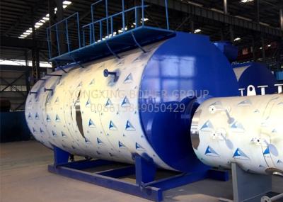 Oxidação de condensação da caldeira do pacote do tubo da água do tanque de água quente da caldeira de 6 T/H resistente
