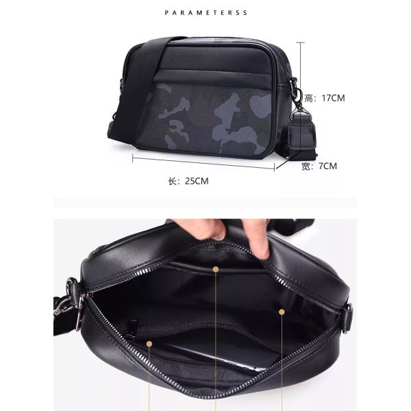 Слинг тела плеча нейлона PU взаимный кладет универсальный легковес в мешки