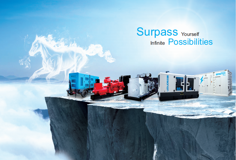 Digitas diesel elétricas Genset Containerized gerador SAONON tipo do recipiente de 625 KVA