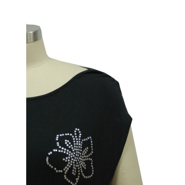 T Shirt Type Printed Women'S Casual Dresses / Casual Sporty Dresses Smocking Waistband