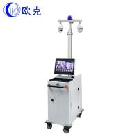 Rapid Deployment Mobile Sentry Video Surveillance Trailer 4M Lifting System Transmission