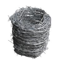 High Tensile Galvanized Steel Barbed Wire Fencing Agriculture Razor Barbed Wire