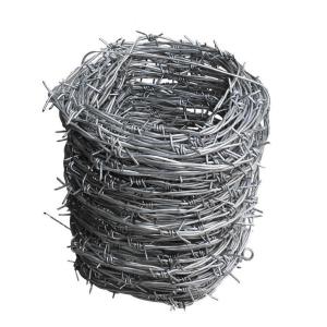 High Tensile Galvanized Steel Barbed Wire Fencing Agriculture Razor Barbed Wire