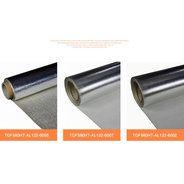 Hermetic & Weather-Resistant Aluminum Foil Fiberglass Cloth (Fireproof)