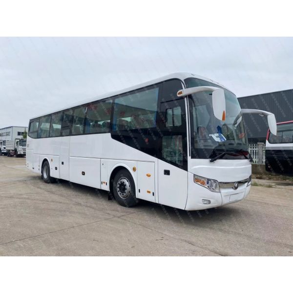 Manual Transmission Type 60 Seats Used Buses in India Yu Tong Luxury Bus AC Equipped