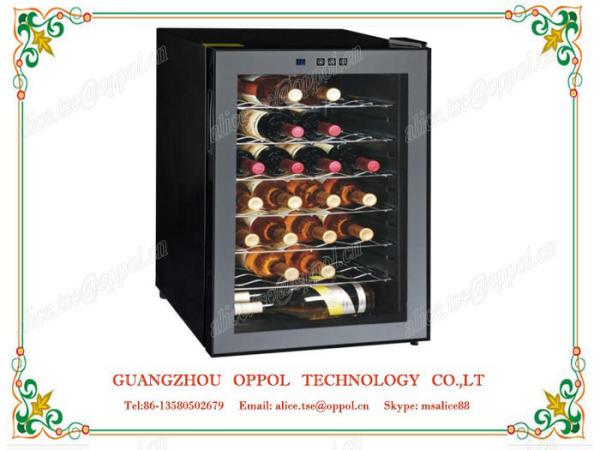 OP-308 Plug Optional Fan Cooling Glass Door Display Beer Beverage Drink Cooler
