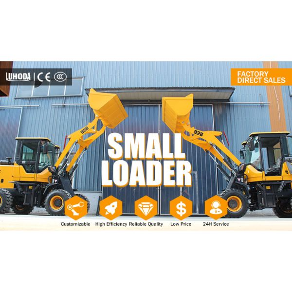 3 Ton Wheel Telescopic Front End Loader 3000 kg Mini Wheel Loader