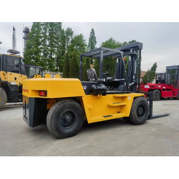 Affordable USED 96KW Forklift TCM FD15ton EPA Engine Hydraulic Forklift KOMATSU FD15on