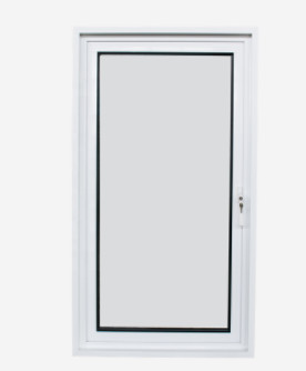 Horizontal Aluminum Clad Window , Casement Hurricane Impact Windows