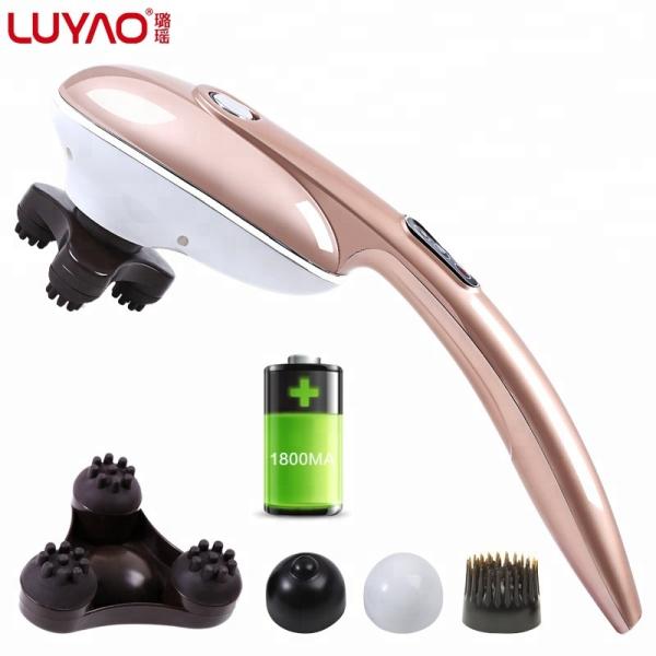 Golden 6 Massage Speeds Rechargeable Magic Wand Massager For Vibration Massage