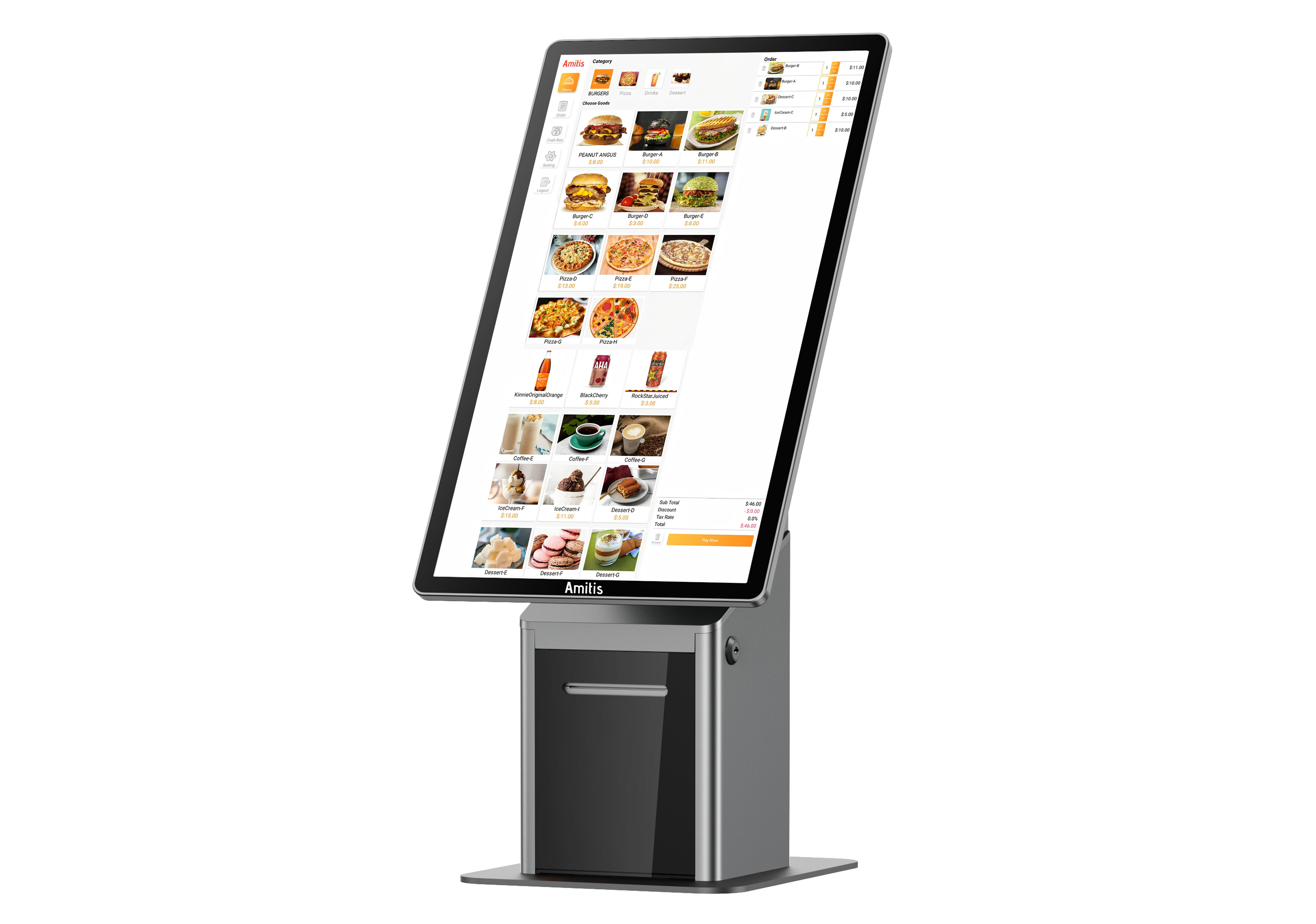 Modular Self Checkout Kiosk Octa Core With Scalable Hardware Integration