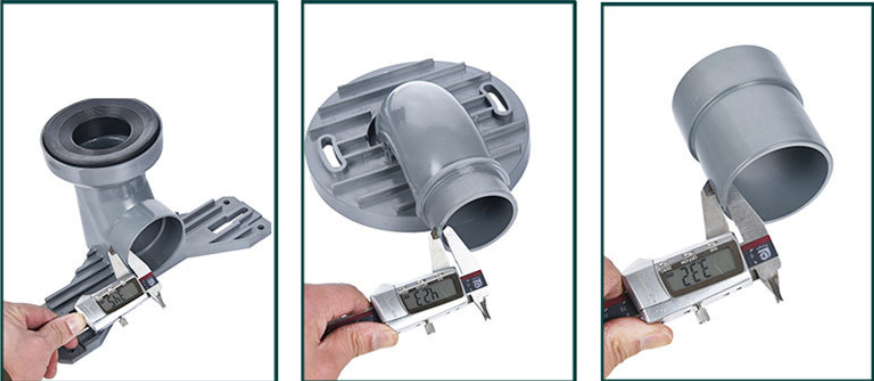 Bathroom Toilet Connection Drain Pipe Plastic Pipe Shifter Polyvinyl Chloride Offset Plate Connection Pipe