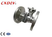 GB Standard Stainless Steel Ball Valve CF8 / CF8M Ball Material