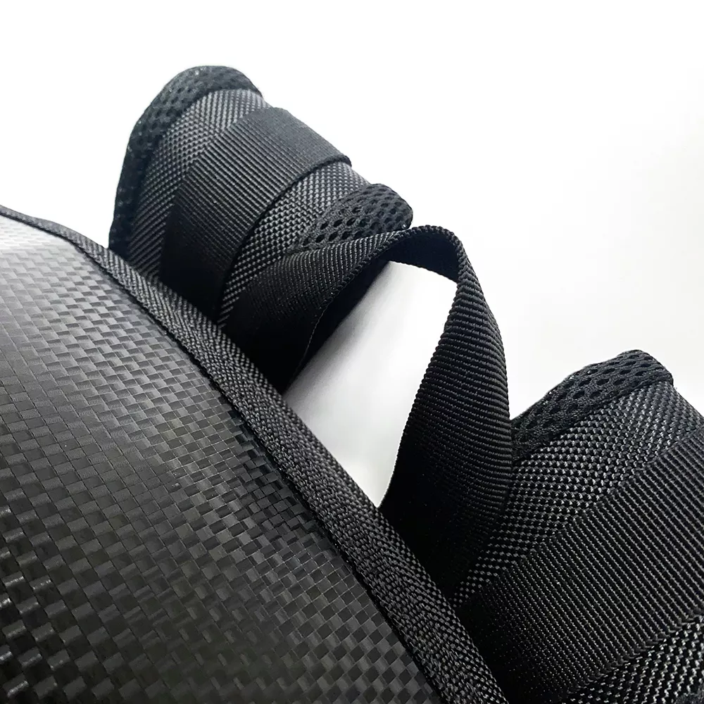 LED Backpack Bluetooth Waterproof Hard Shell Iron Man Cool Motorcycle Riding Black LED Rider Backpack