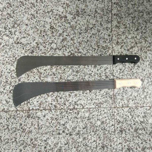 11in Wooden Handle Machete Cane Farming Cutting Tools 1.6mm 50MN