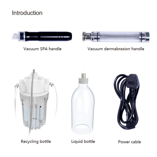 Stainless Steel Hydrafacial Beauty Machine 150W Diamond Microdermabrasion Facial Machine