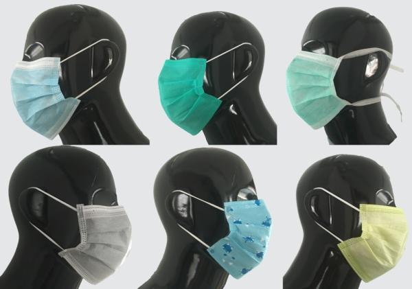 PP Non Woven Disposable Medical Dust Face Mask with 2ply/3ply  in China