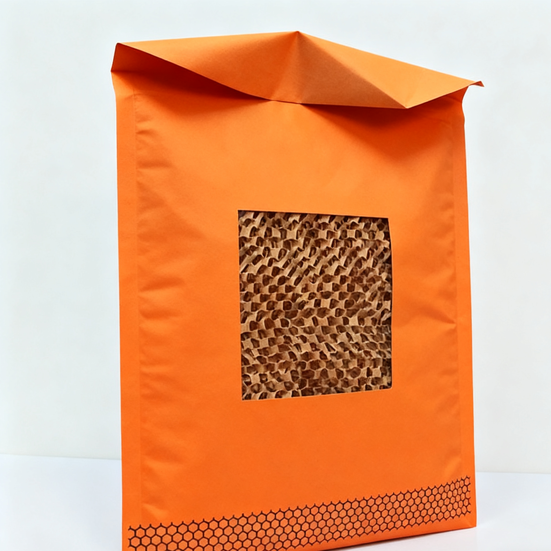 Emballage postal en papier nid d'abeille avec capacité de charge de 10 kg, auto-scellant sans plastique pour l'expédition e-commerce