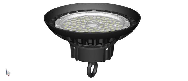 Luz alta 100W 140LPW IK08 Meanwell SOSEN DALI PIR 1 da baía do UFO do diodo emissor de luz a 10V que escurece