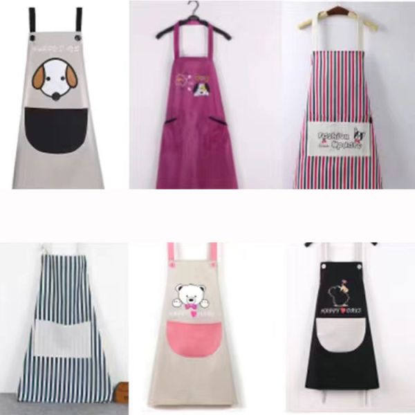 Custom Denim Hairdresser Garden Tools Apron with Pockets Support 7 Days Sample Order