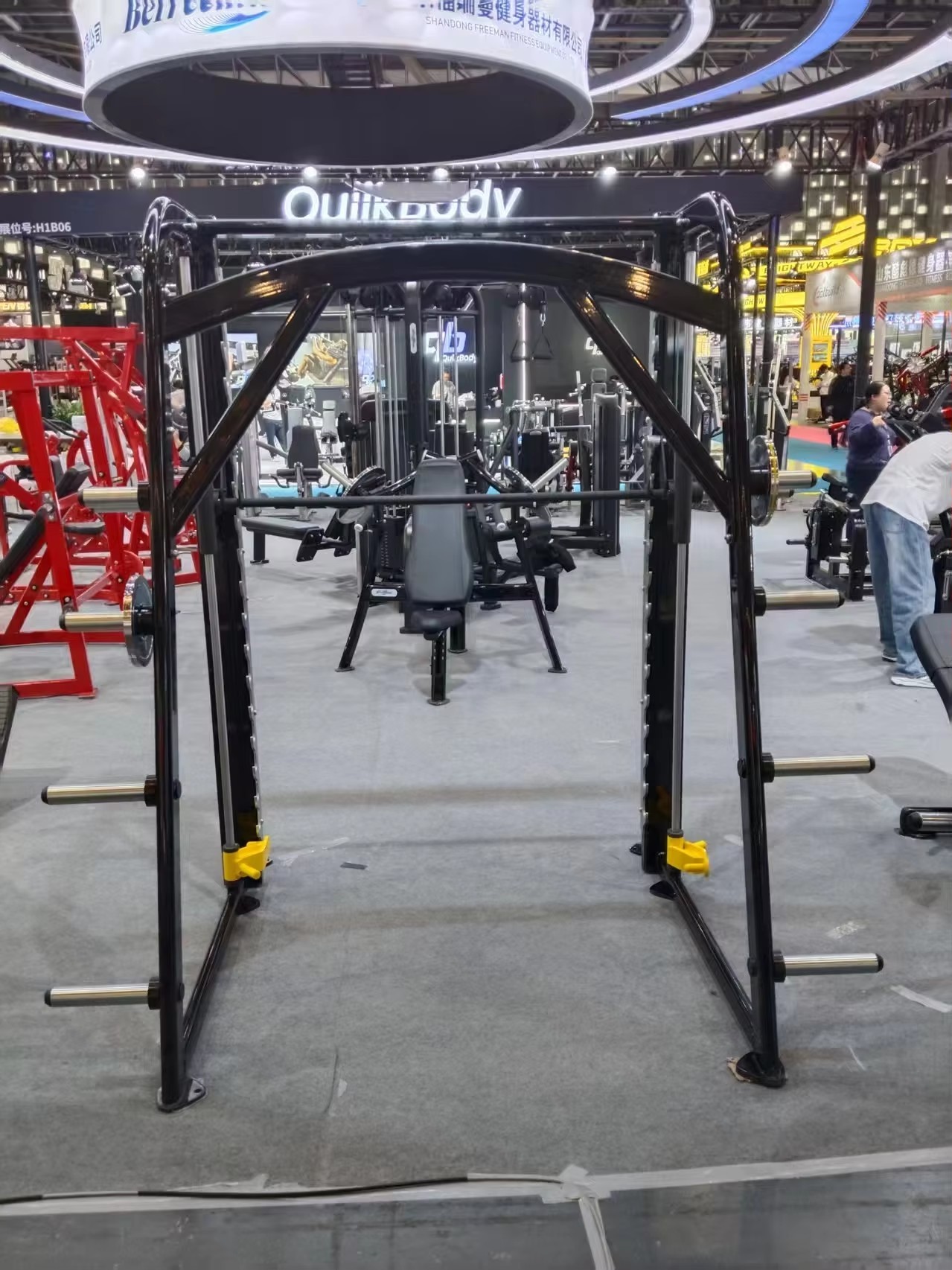XS07 Commercial Smith Machine | Heavy Duty Guided Barbell Gym Equipment