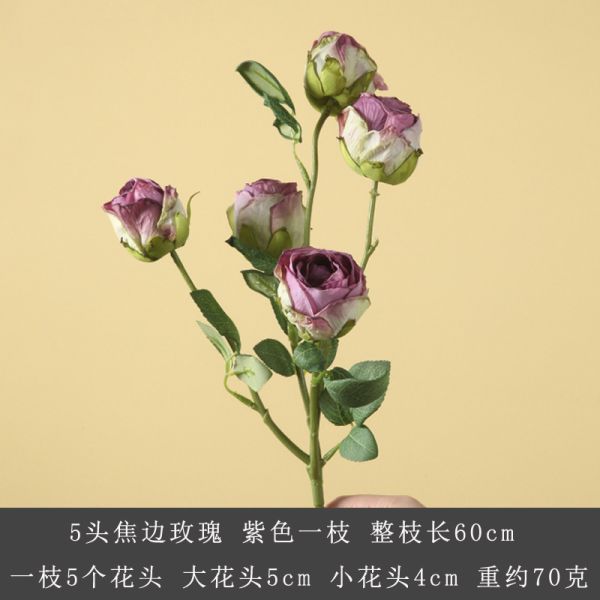 Personalized Artificial Silk Rose Flower Decoration for All Festivals and Celebrations