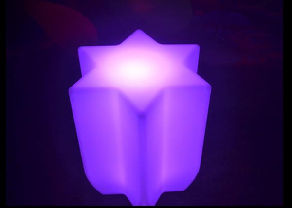 Cadeira iluminada iluminada da barra do diodo emissor de luz recarregável com o telecontrole de Chang da cor