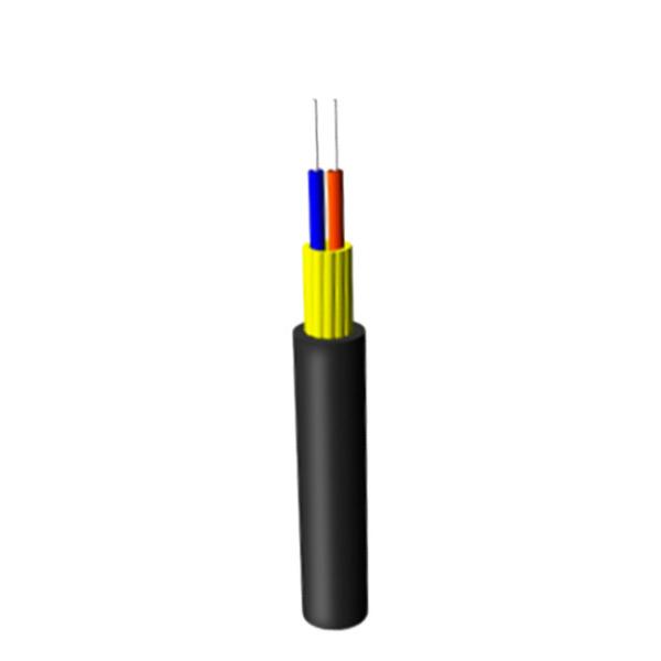 FTTH GJFJH Fiber Optic Drop Cable Single Mode G657A2 Circle / Round 2 Core