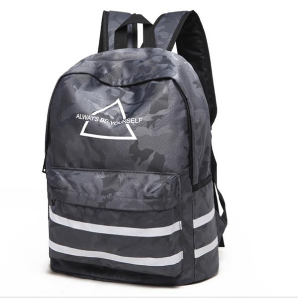 Korean version of the new backpack waterproof nylon backpack camouflage schoolbag for middle school students