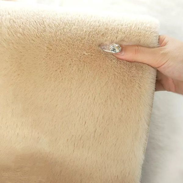 Cloud-Soft Faux Rabbit Fur Rug 