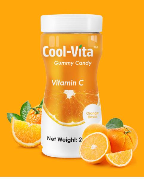Gelatin / Pectin Fruit Gummy Vitamins Vitamin C Soft Sweets Mixed / Cola Flavor