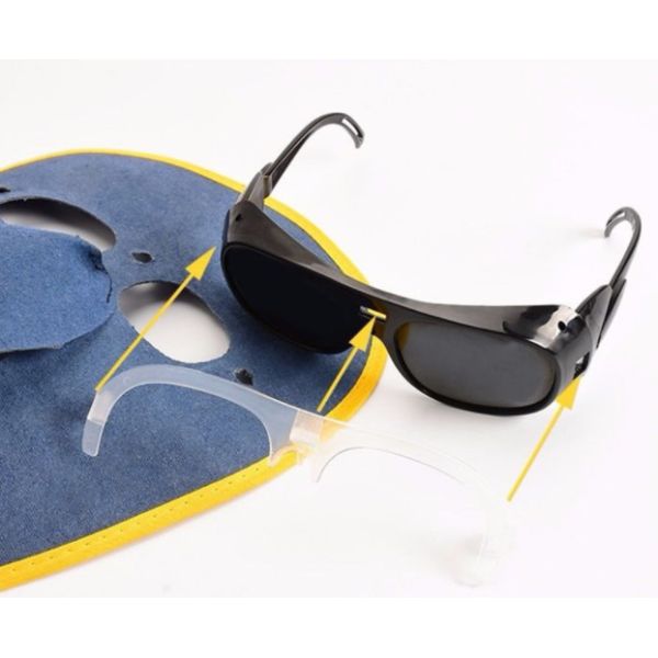 impact en verre de peau de vache de la réponse 0.5ms l'anti ombragent le verre de soudure à l'arc électrique 12