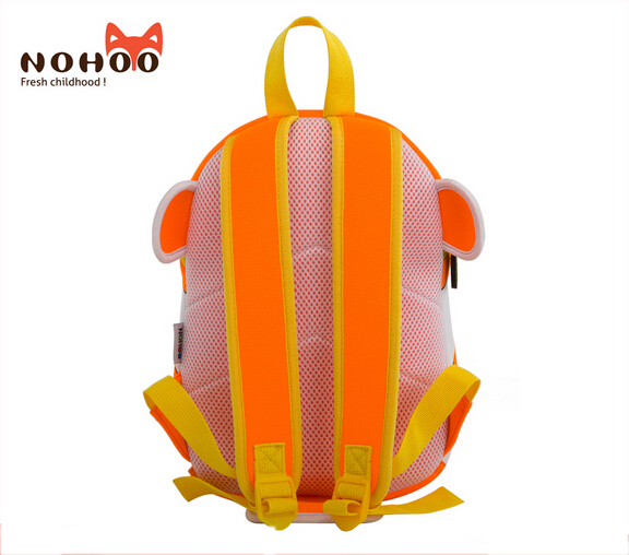 Girls Zipper School Backpack Bag ClownFish Shape , Kids School Backpack