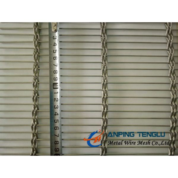 Rod Cable Wire Mesh, 3mm Cable, 100mm Pitch, 1.5mm Rod, 10mm Pitch