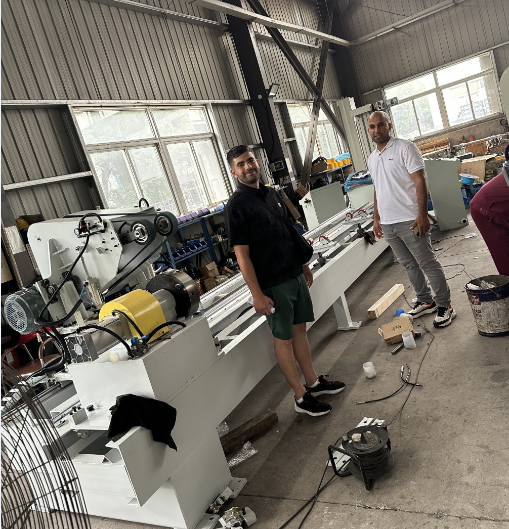 Automatic Polishing Machine for Hard Chrome Polisher with Double Variable Frequency Grinding Motors and Surface Roughness <=0.25μm