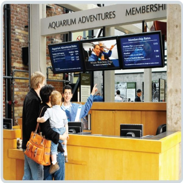1280x 1024 Wall Mount LCD Display Screen for AD Player , 18.5 inch (MG -185A)